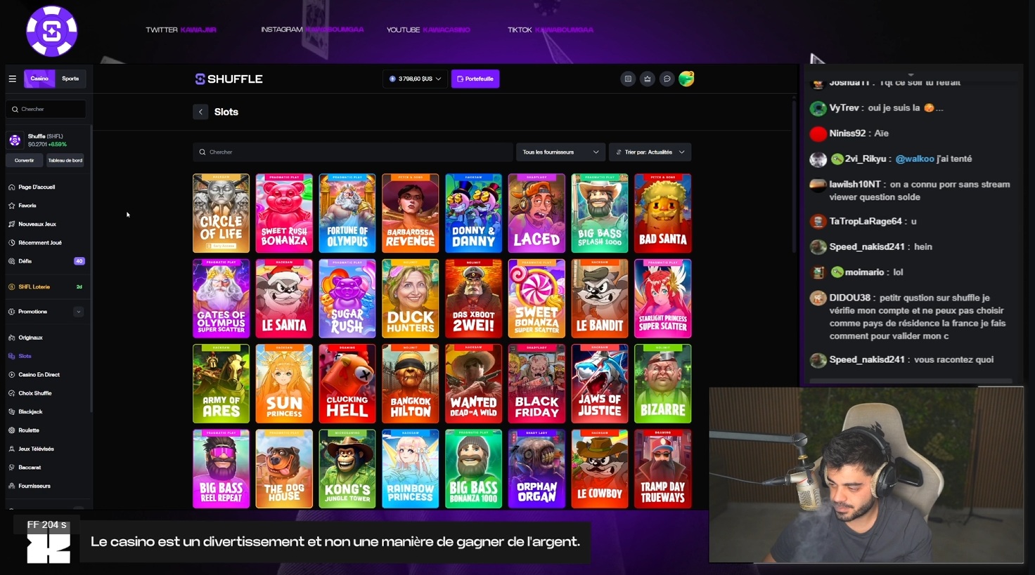 Miniature de (06.01.2026) STREAM VIEWERS 5 POURCENT DU BENEF POUR VOUS !! [REDIF]